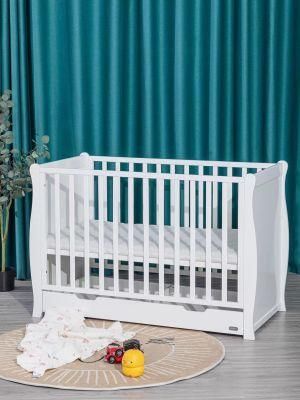 Modern Wooden New Design Baby Crib Bed for Sale