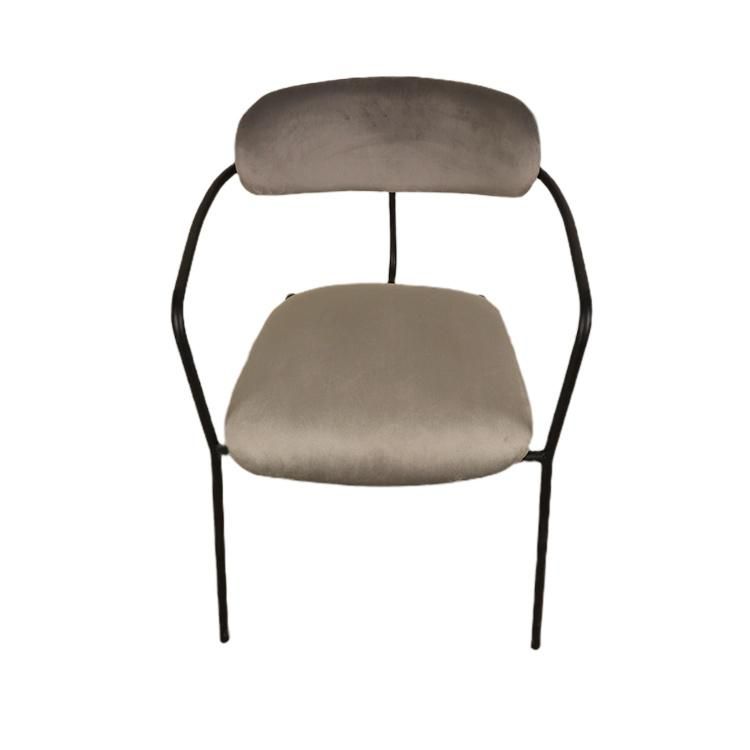 Hot Selling Comfortable Cheaper Dining Chair with Armrest