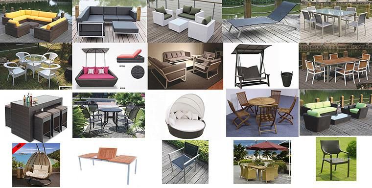 Terrace Garden Dining Table and Chair Outdoor Teak Household Outdoor Hotel Outdoor Furniture Dining Chair