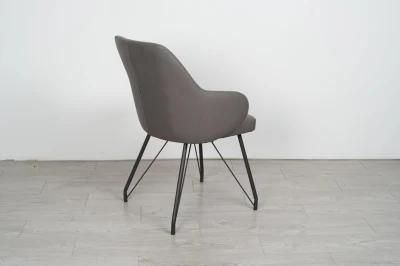 High Quality Modern Designer Chrome Steel Dining Chair