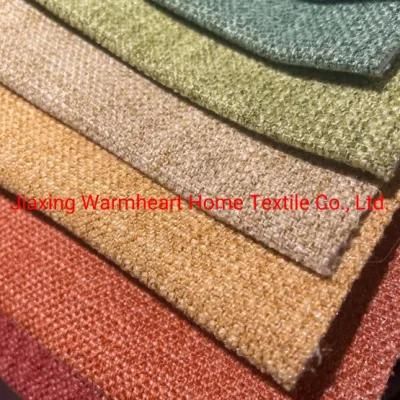 Polyester Chenille Fabric for Furniture Sofa Bedding Upholstery Fabric (WH137)