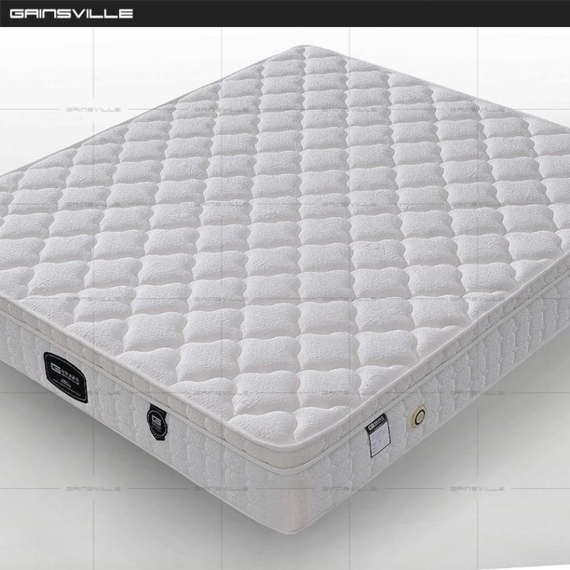 Hotel Furniture Bed Mattress Spring Plain Mattresses Gsv610