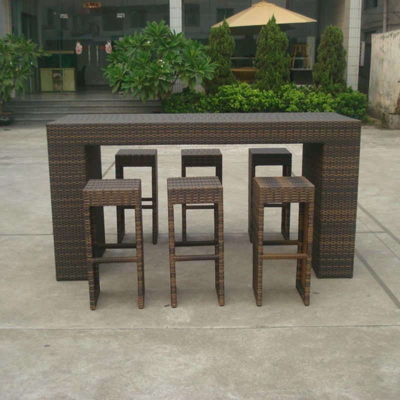 Classic Paris Design Textile Outdoor Plastic Fabric Bar Chair