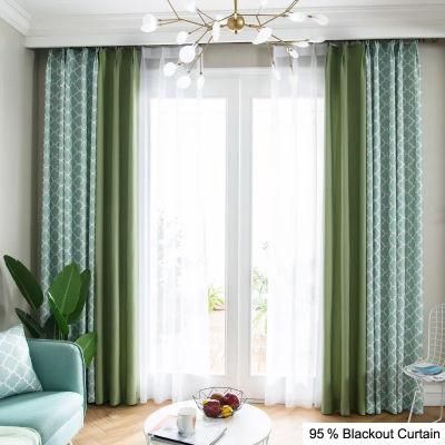 Factory Supply Home Decoration Blackout Fabric Curtain Vertical Blind for Dormitory