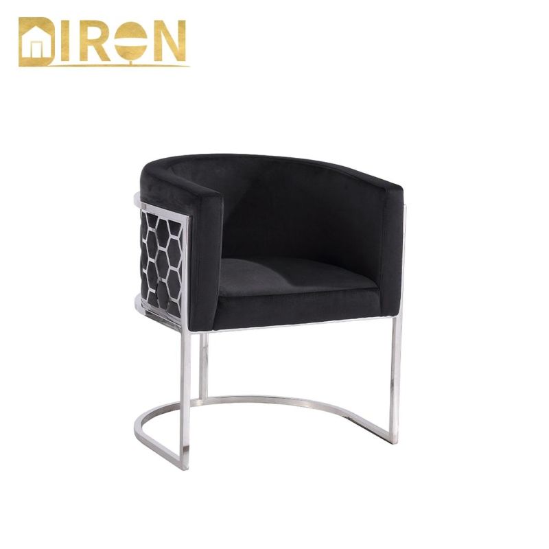 Stainless Steel Hotel Diron Carton Box Chiavari Chair Restaurant Furniture