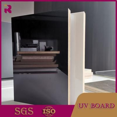 High Glossy UV Melamine MDF Board High Gloss White Melamine MDF 3mm