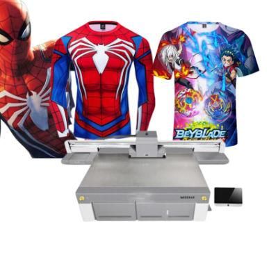 Small Size Dtf Printer A3 Dtf T Shirt Printing Machine High Precision Industrial Textile Fabric UV Flatbed Printer