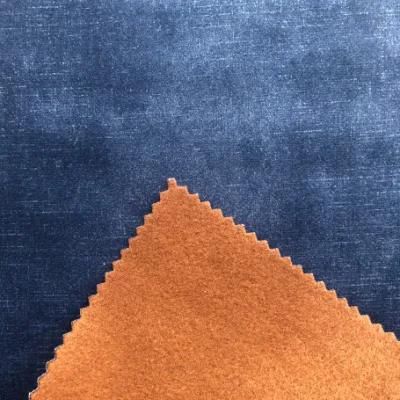 100%Polyester Printed Holland Velvet with Brushed Backing (Star)
