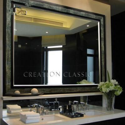 Double Coated Colored Aluminium/Sliver Mirror for Bathroom and Furniture Mirror