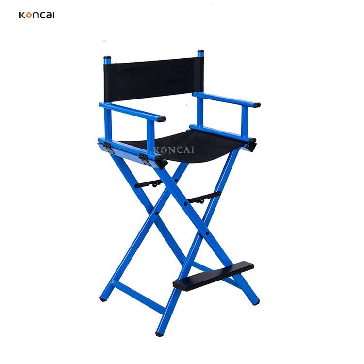Koncai Manufacture Metal Portable Beauty Chair Folding Hairdressing Student Salon Chair