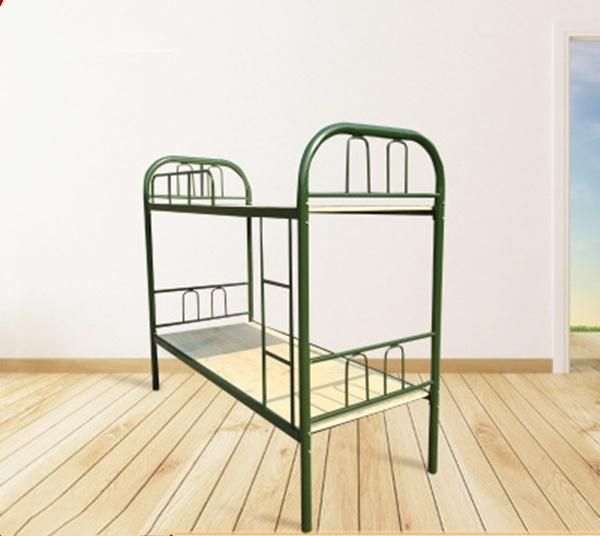 Modern Stacking Metal Hotel Frame Furniture Bunk Steel Folding Bed