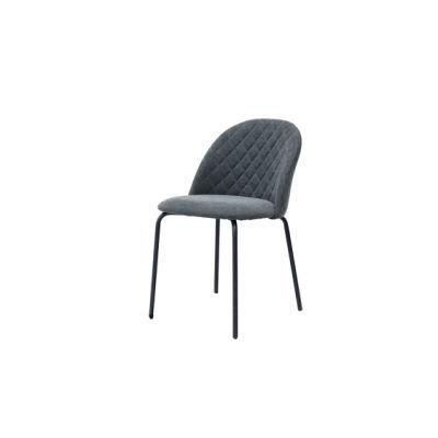 Modern Home Furniture Velvet Fabric Linen Banquet Dining Chair