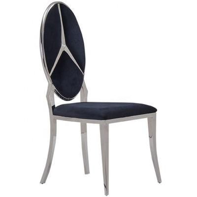 Designer Stylish Fabric Dining Room Furniture Metal Chair Dining