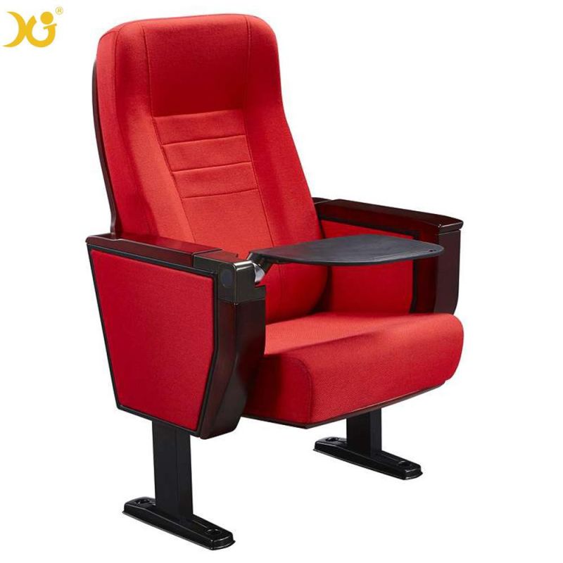 Wholesale Metal Armrest Used Church Theater Chair Theater Furniture Auditorium Chair with Table