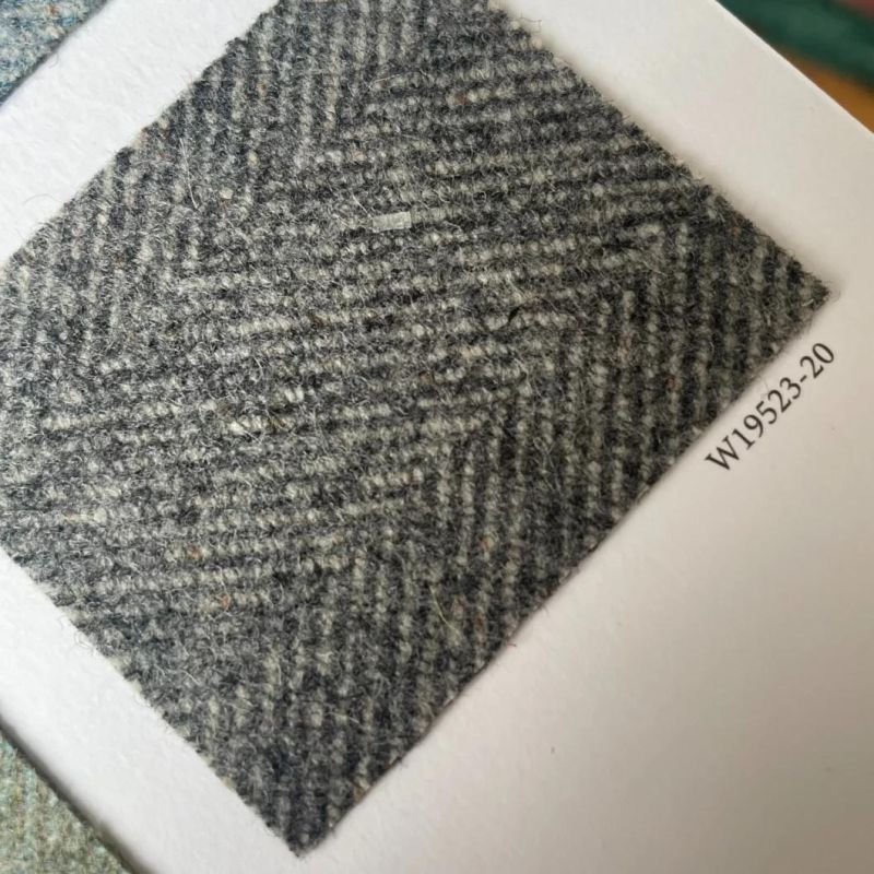 400g 100%Wool Furniture Fabric Sofa Material Chair Fabric Upholstery Cloth Decorative Cloth (W19523)
