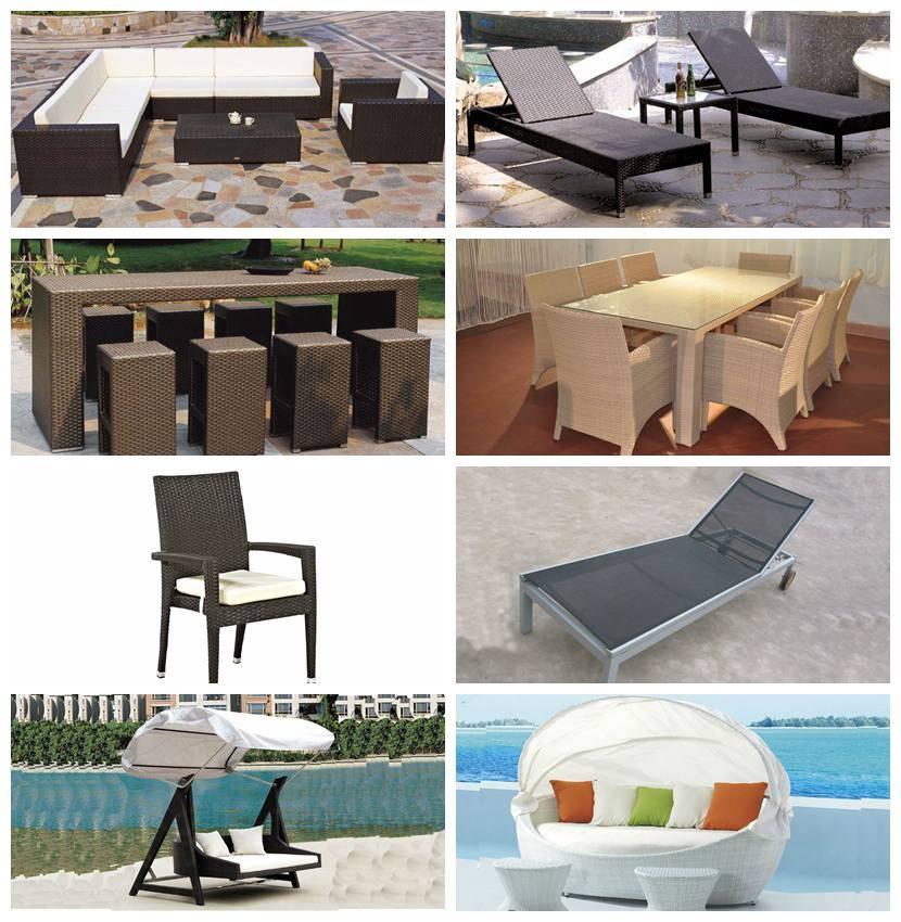 Outoor Furniture/Garde PE Rattan Furniture Bar Sets for Leisure Furniture