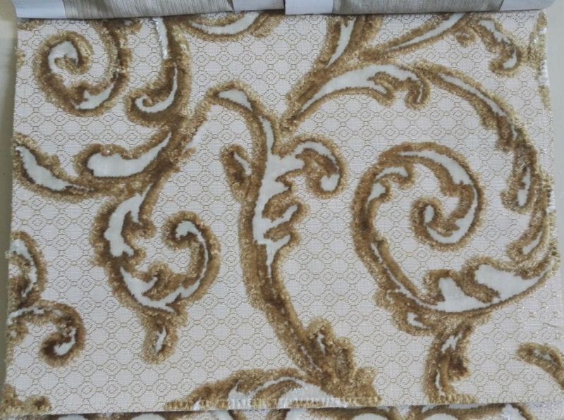 Home Textile Soft Feelling Cut Velvet Upholstery Pillow Fabric