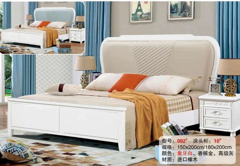 Royal American Solid Wood Bed Room Furniture King Queen Bed