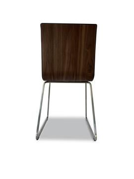 Plywood Frame Chair &amp; Soft Seat Dining Chair Leather Chair