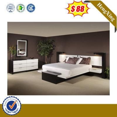 Latest Style Modern Wooden 3 Year Warranty Export Hot Sale Bedroom Bed