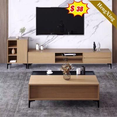 MFC MDF Home Furniture Wood Wholesale TV Stand Table with Cabinet Set Coffee Table