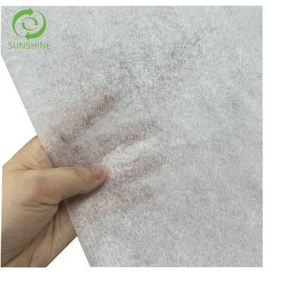 Sunshine High Quality 100% Es Material Fiber Non Woven Fabric 50GSM Hot Air Cotton
