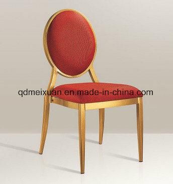 Hotel Restaurant Dining Chair Modern Conference Room Chair Seat Aluminium Tube Wedding Banquet Chair (M-X3510)