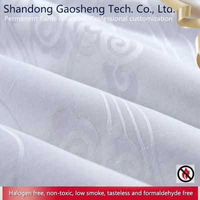 Flame Retardant Jacquard Woven Fabric for Home Textile Curtain Cushion Furniture