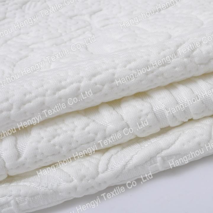Whole Wihte Mattress Fabrics with 100% Polyester