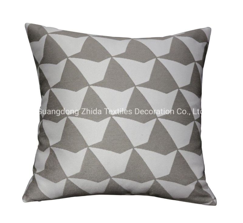 Modern Design Jacquard Decorative Upholstery Fabric Sofa Pillow