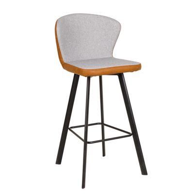 Resistant Luxury Modern Sillas PARA Bar Plastic Kitchen Counter Height Bar Stools Chairs