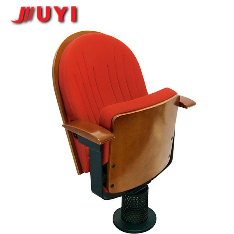 Jy-919 Commercial 4D Wood Part Stackable Cinema Chair Dimensions Music Hall Theater Chairs