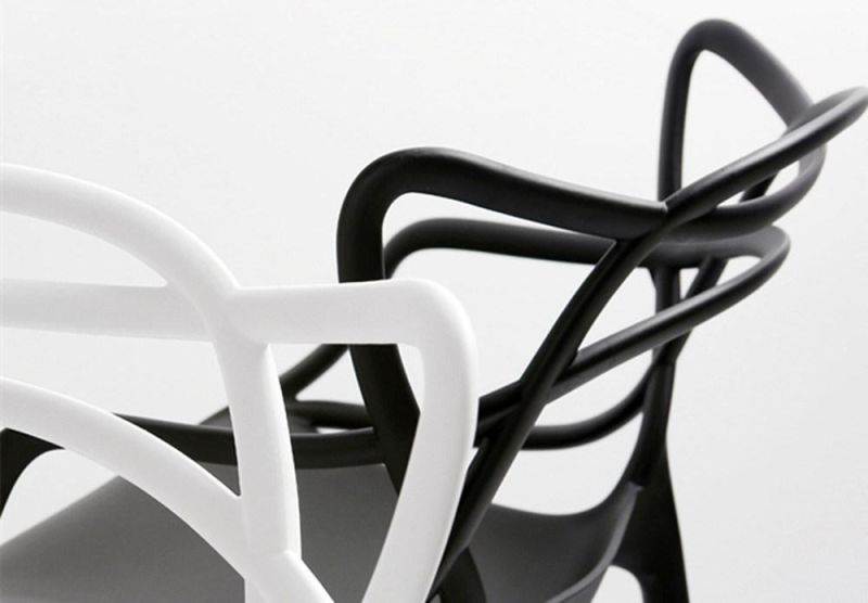 Restaurant Furniture Replica Modern Design Outdoor Plastic Counter Bar Stool