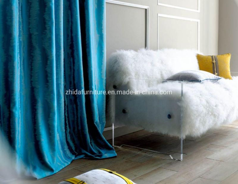 Polyester Upholstery Woven Household Textile Velvet Curtain Pillow Sofa Fabric Curtain