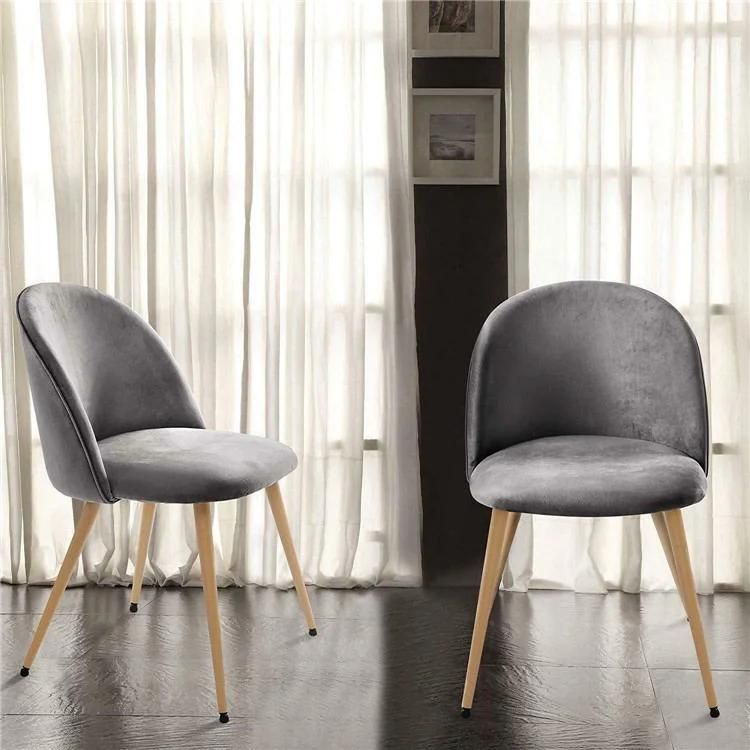 China Wholesale Modern Home Furniture Restaurant Upholstered Dining Chair for North America Europe Market
