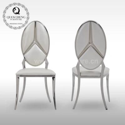 Modern Style Velvet Fabric Metal Silver Dining Room Chair Sets