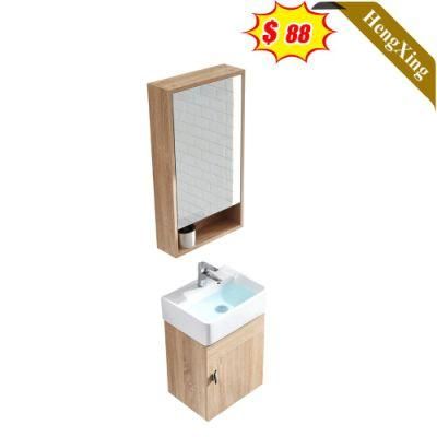 2021 Special New Design Stylish Hot Sell Glass Basin Bathroom Cabinet with Mirror