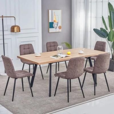 Cheap Home Furniture Dining Table Set Restaurant Modern Comedores 4 Sillas Round Wooden Dining Set