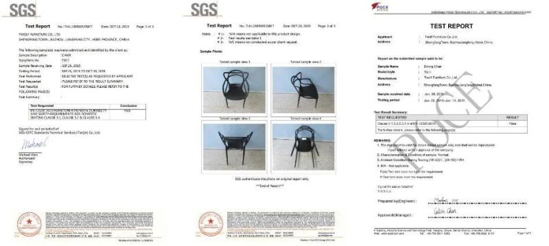Luxury European Custom Modern Design Leather Grey Dining Chairs
