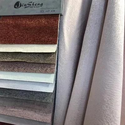 2022fashion Jacquard Chenille Curtain Fabric for Living Room and Sofa Free Sample