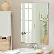 Customized Large Bathroom Silver Mirror (SMI-SM1010)