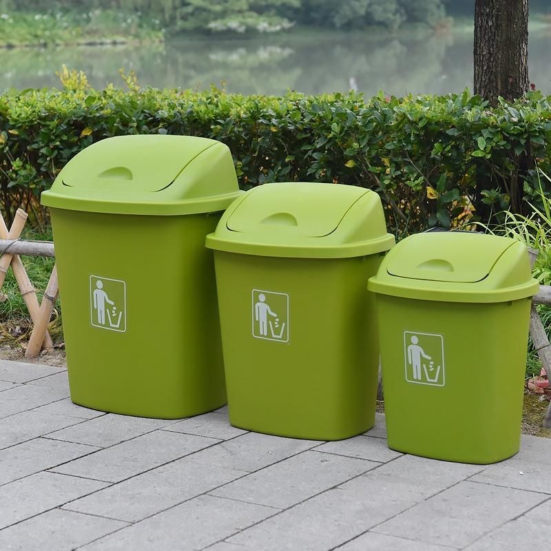 Large-Capacity Outdoor Use Commercial Covered Kitchen Household Extra Large Trash Can with Cover