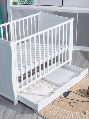 Modern Wooden Design Hospital Hotel Baby Crib Bed for Sale