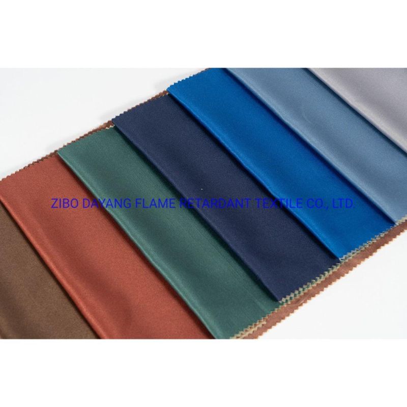 100% Polyester Flame Retardant Woven Fabric for Home Curtain