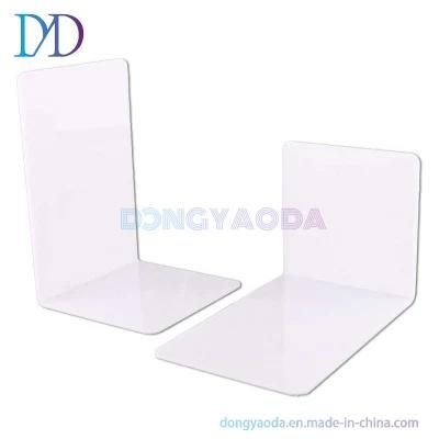 Acrylic Crystal Texture Block Board / Desktop Anti-Slip Bookshelf / Office Book Picture Book Partition