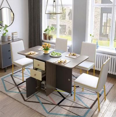 OEM Modern Dining Room Furniture Table Chairs Dining Table Set