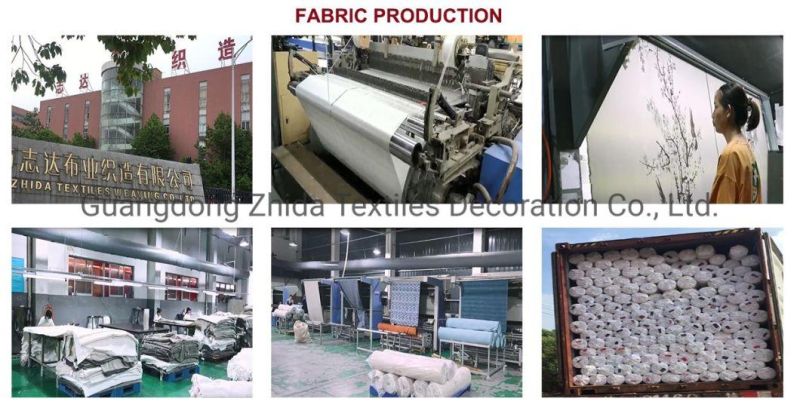 Zhida Textile Fashion Wavy Pattern Jacquard Upholstery Sofa Fabric