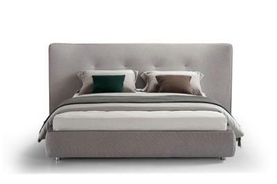 BMS Italian Wingback Design Modern Bed for Large Space