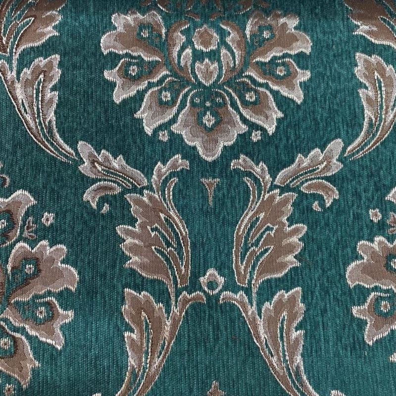 Polyester Chenille Jacquard Upholstery Fabric Sofa Fabrics Furniture Fabric Waistcoat Fabric (JAC005)