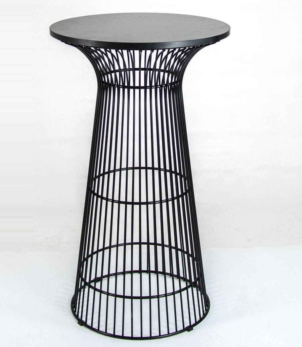 Popular Stackable Painted or Chrome Golden Steel Wire Dining Chair